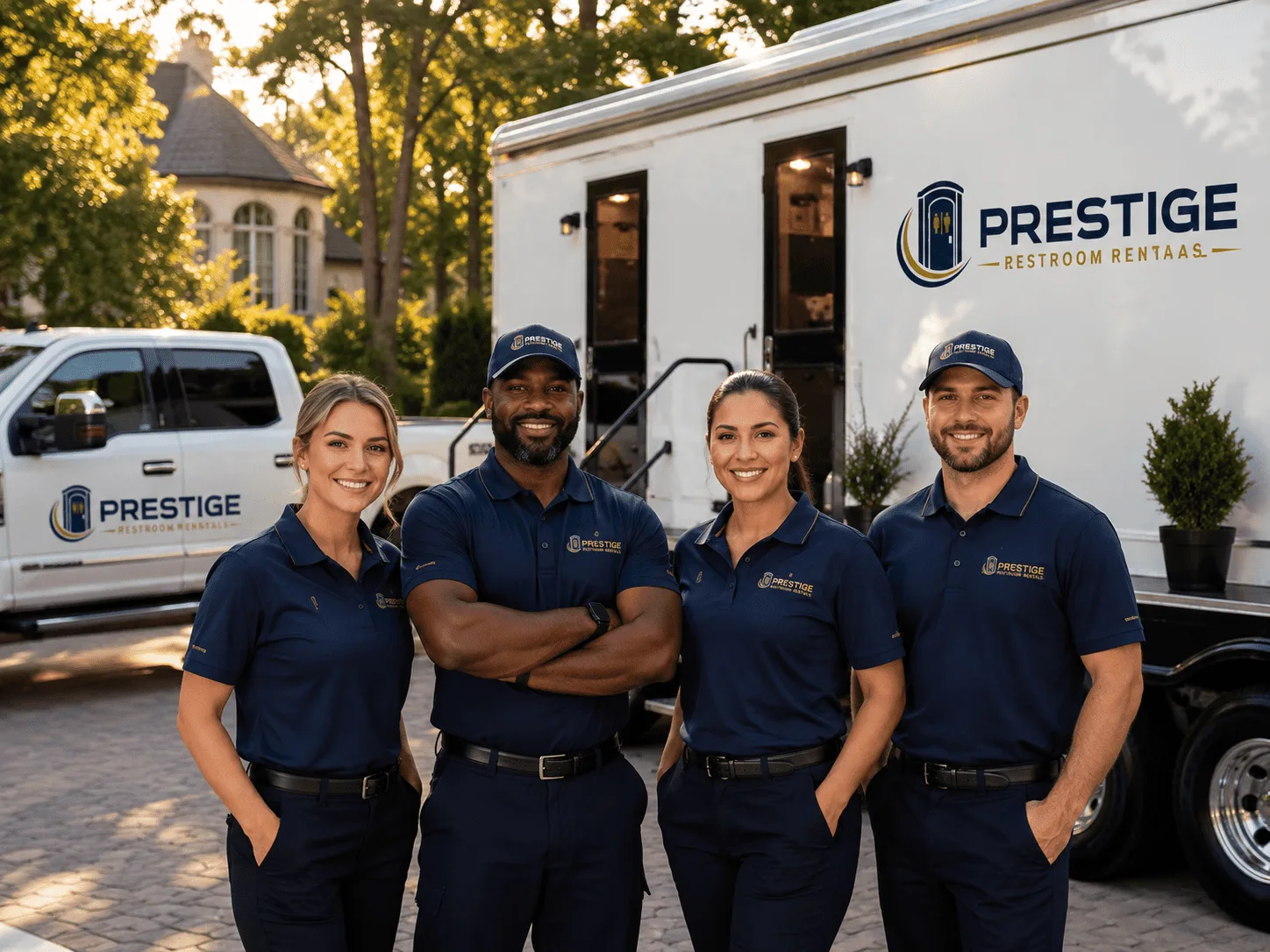 Trusted Luxury Portable Restrooms company in Bob White, WV